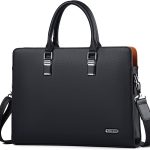 FSD.WG]Business Bag Leather Briefcase Shoulder Laptop Business Bag for Men